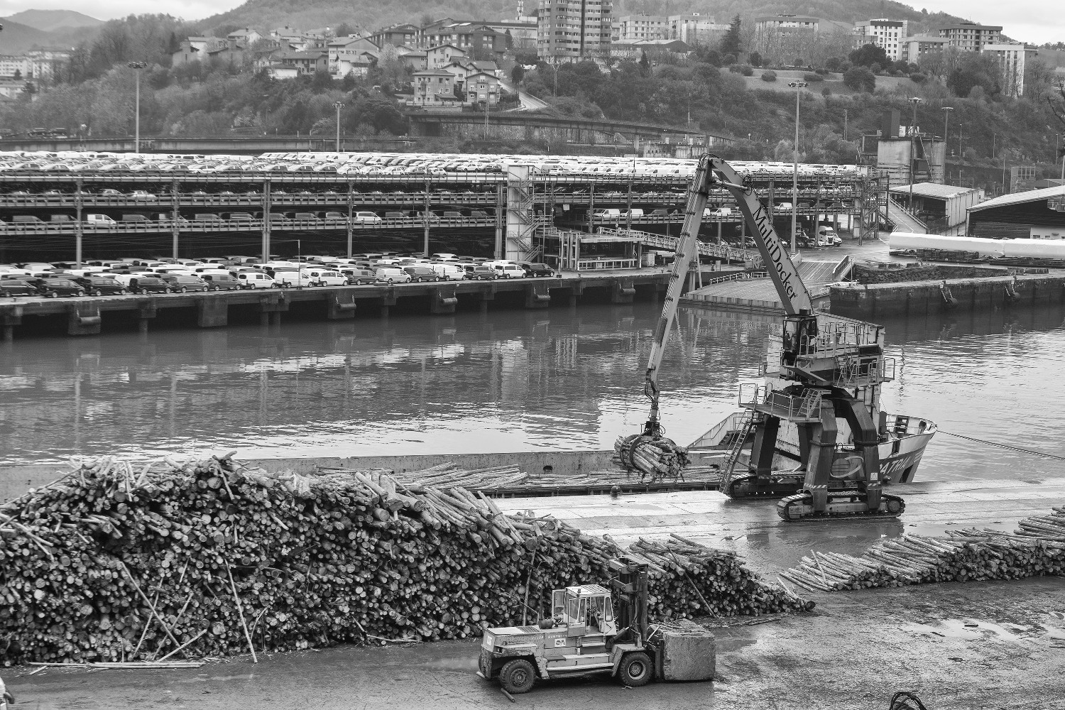 MADERAS EN EL PUERTO I