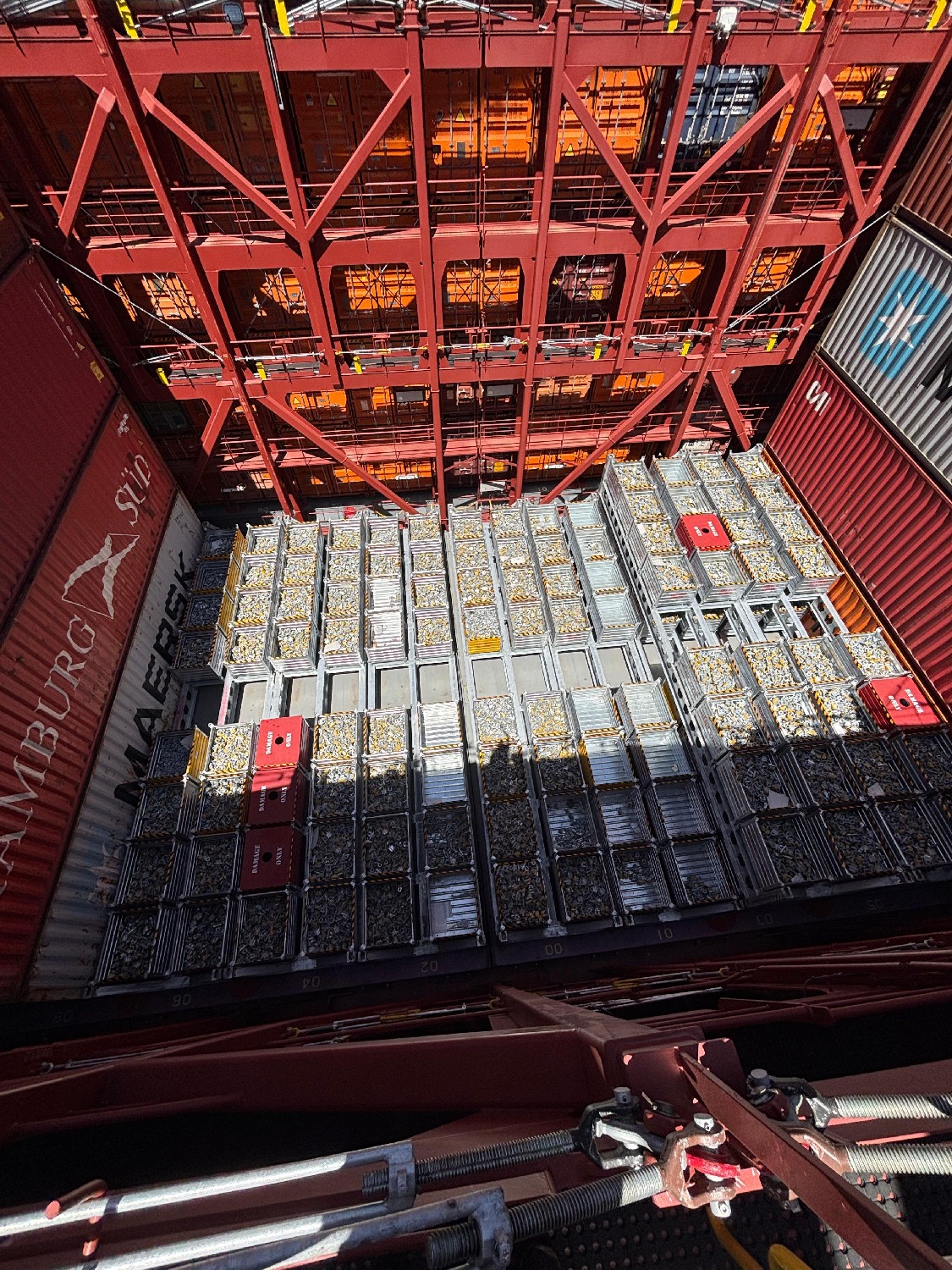 En un mar de twistlocks